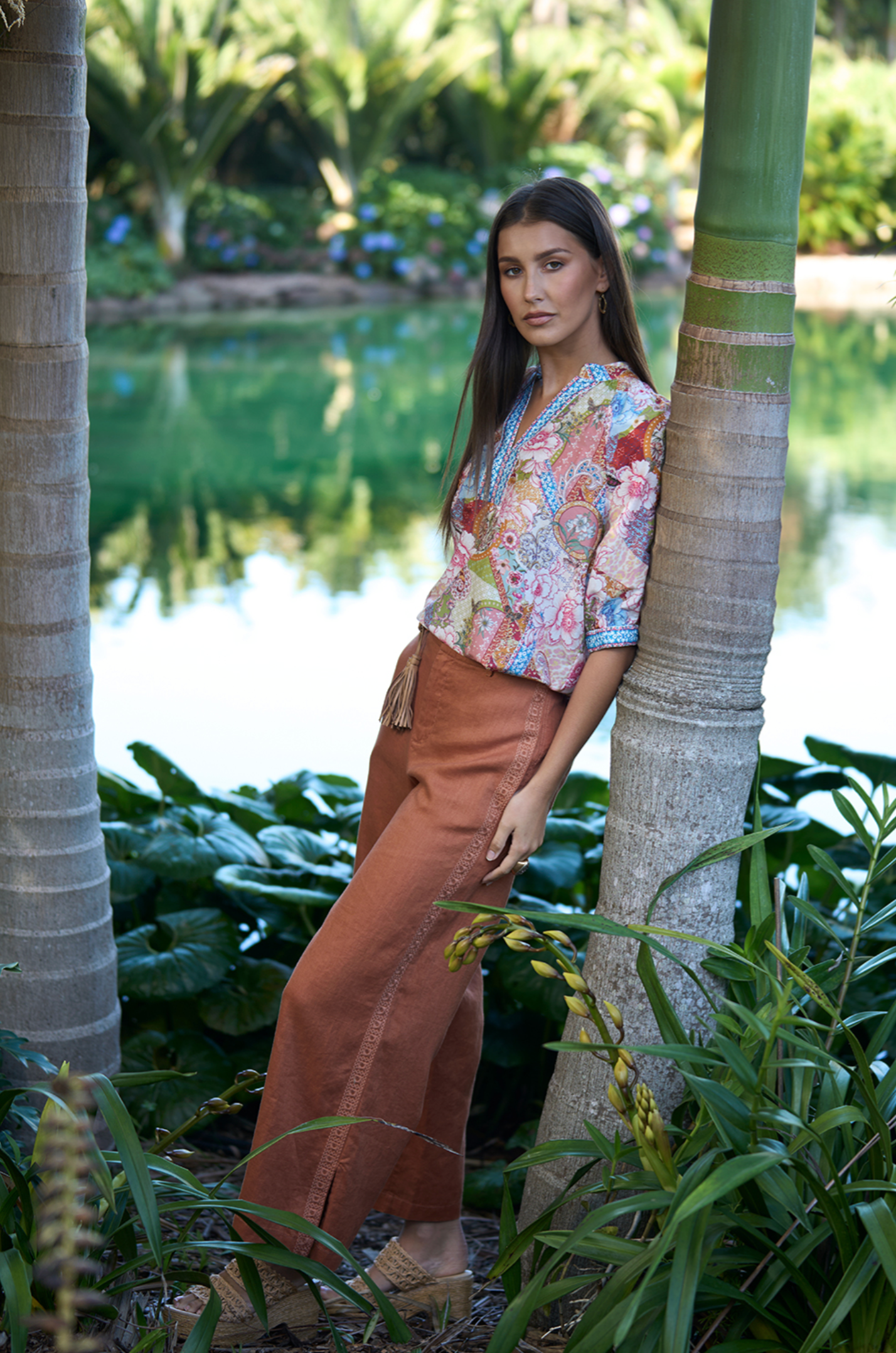 Loobie's Story Dalia Blouse - Multi