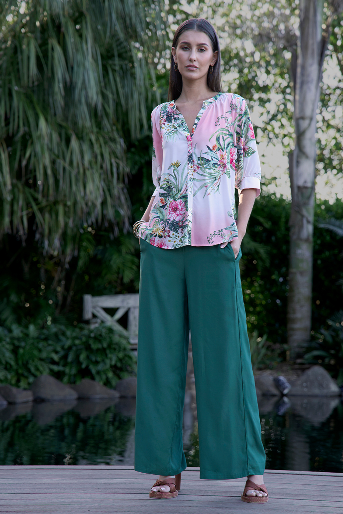 Loobie's Story Ayana Shirt - Blush Multi