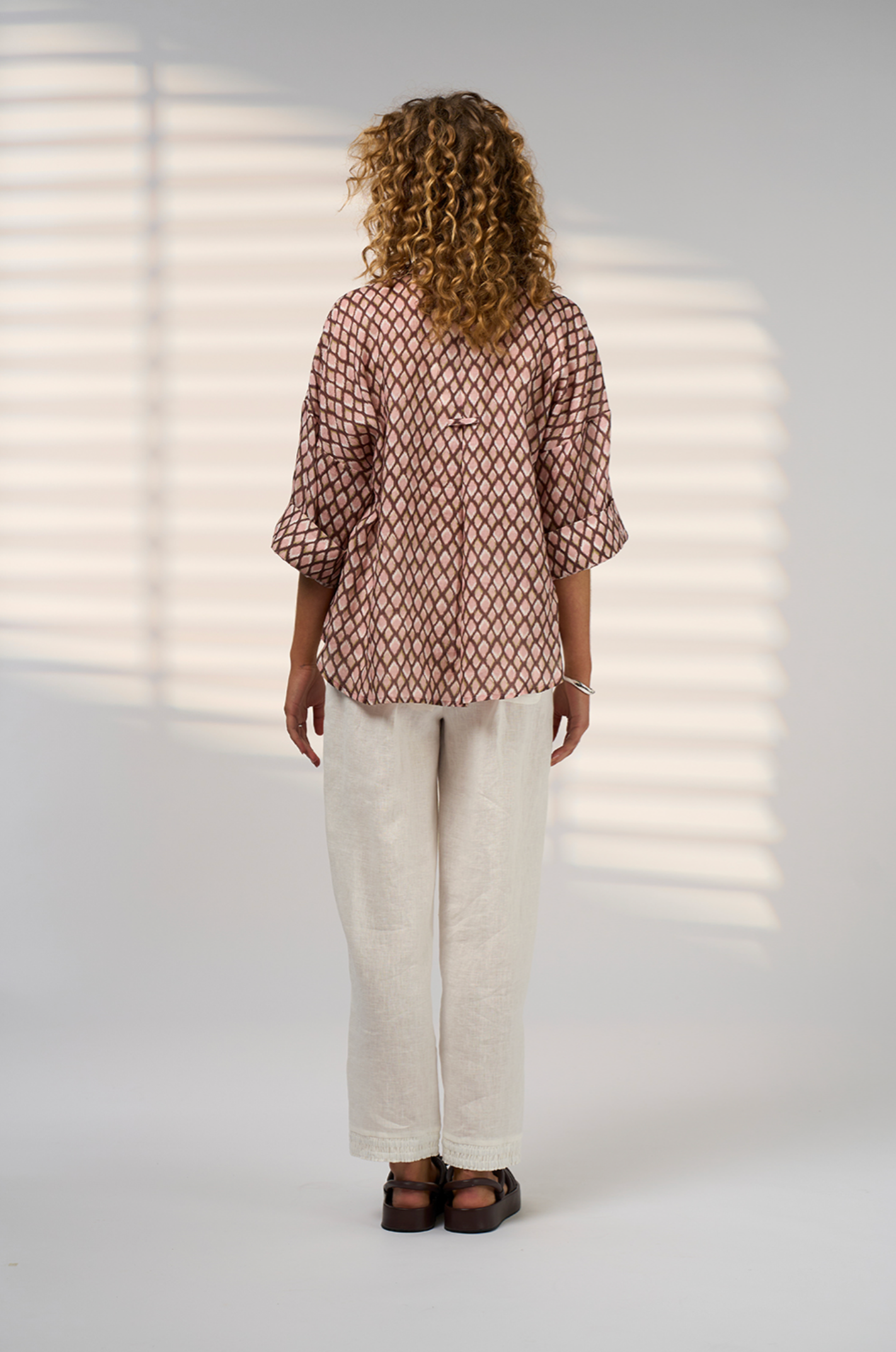 Madly Sweetly Double Up Shirt - Blush Multi