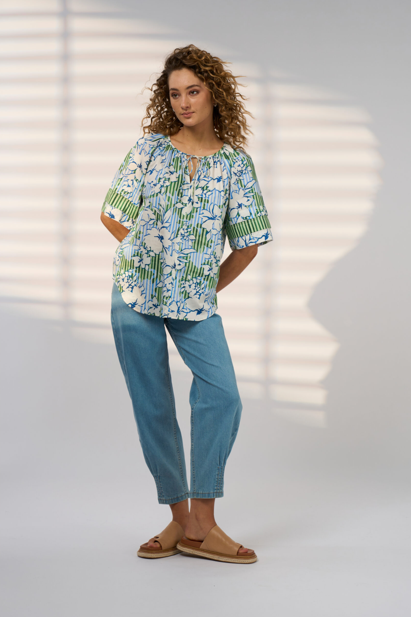 Madly Sweetly Floraline Top - Multi