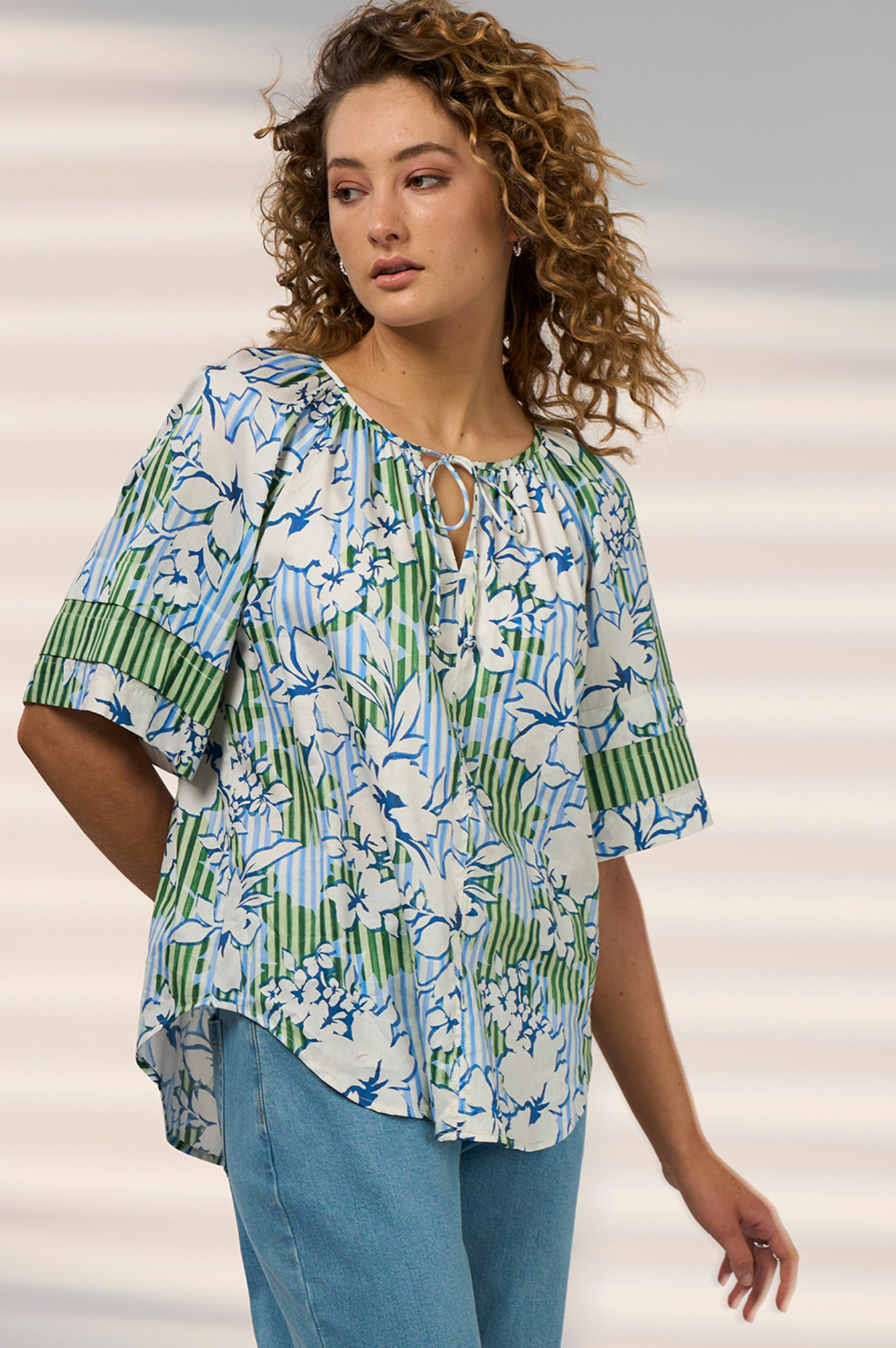 Madly Sweetly Floraline Top - Multi
