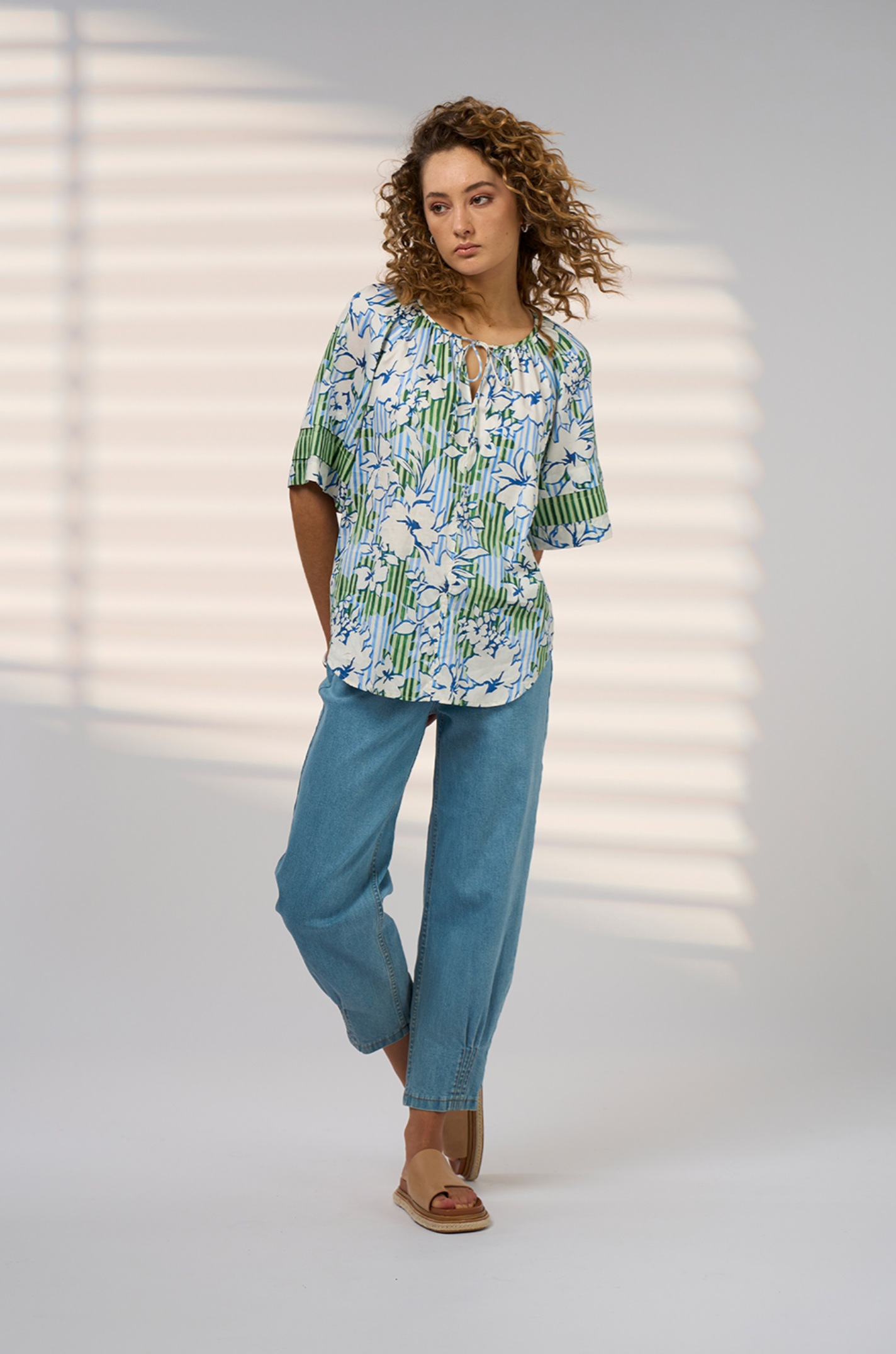 Madly Sweetly Floraline Top - Multi
