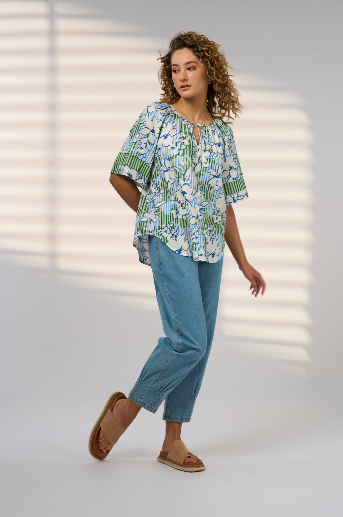 Madly Sweetly Floraline Top - Multi