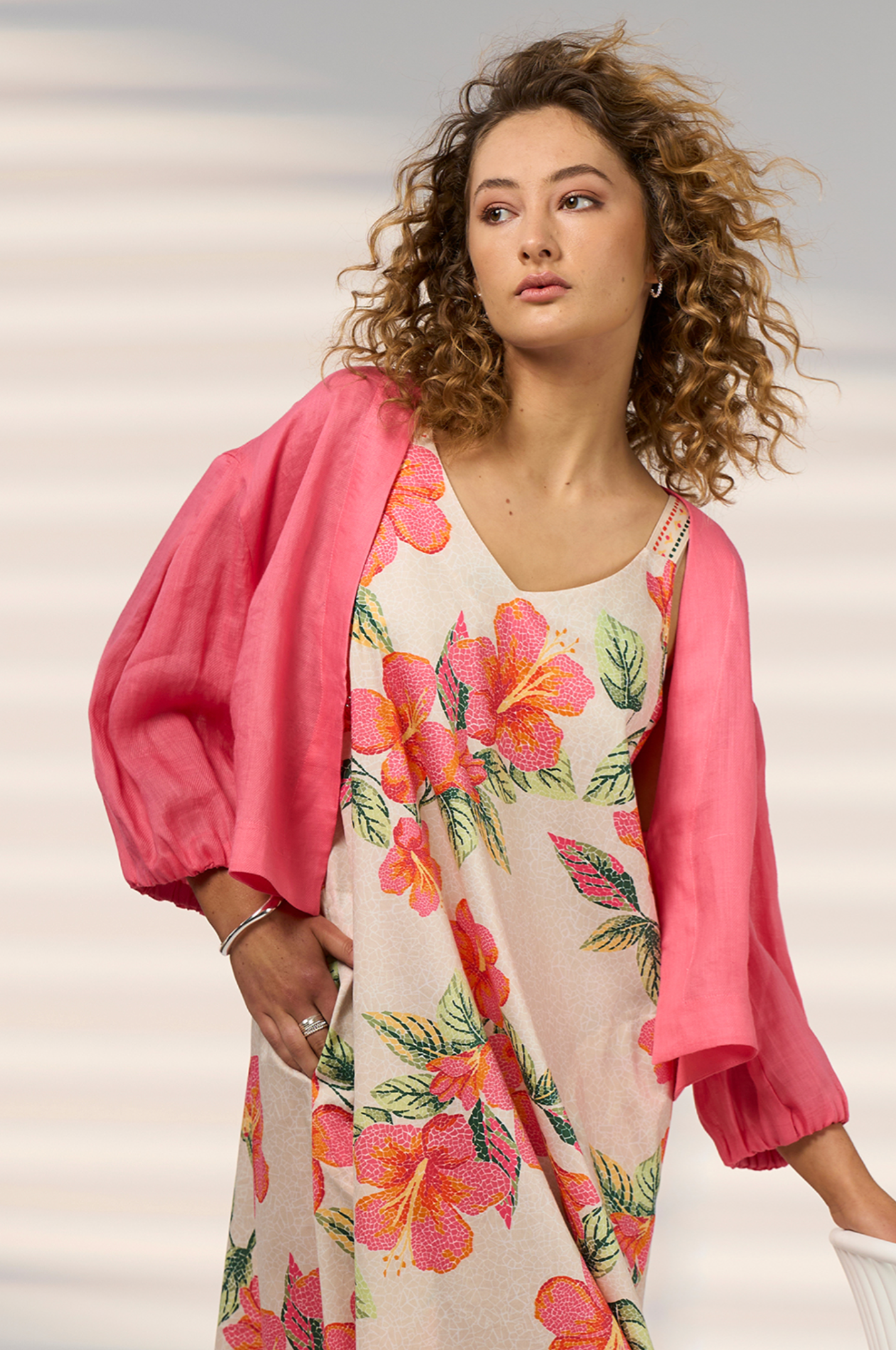 Madly Sweetly Lucid Jacket - Peony Pink