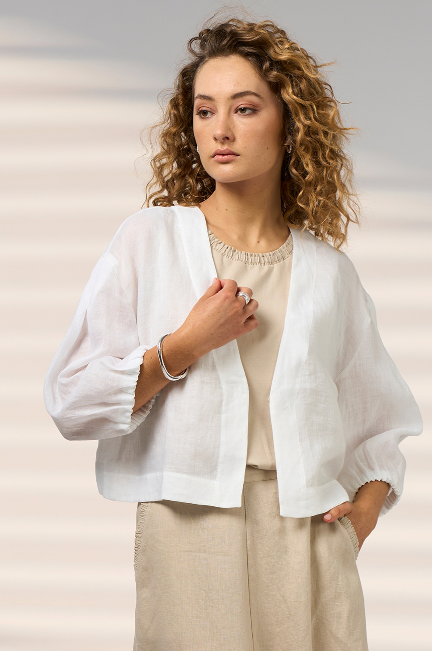 Madly Sweetly Lucid Jacket - White
