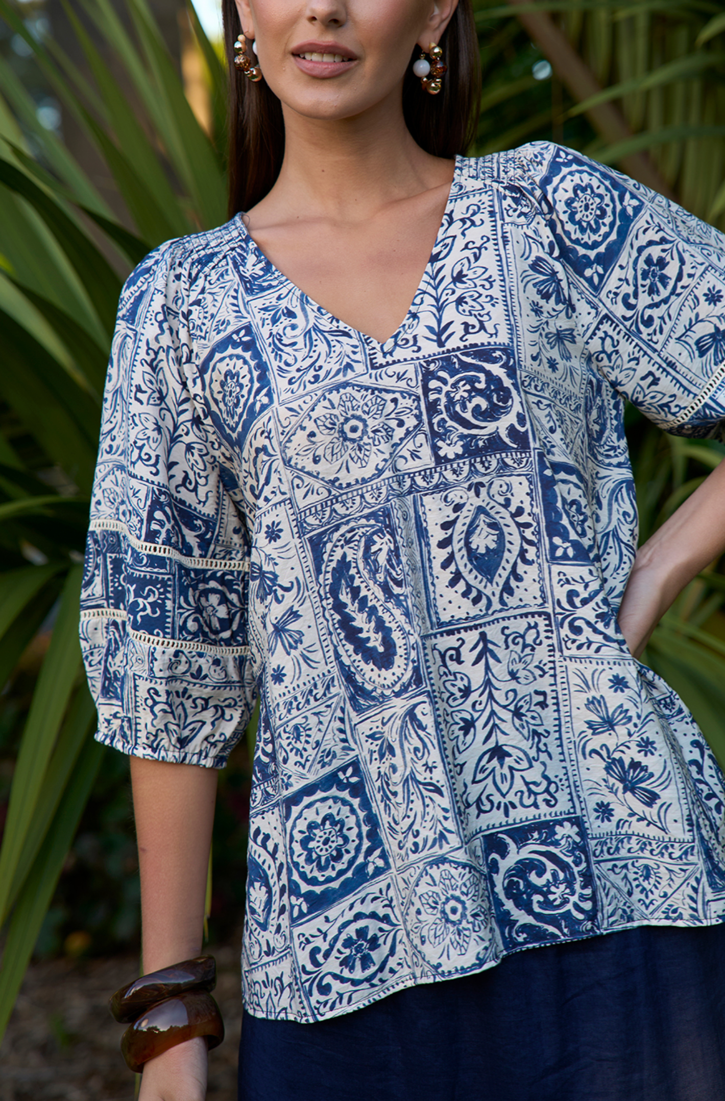 Loobie's Story Taja Top - Ink Multi