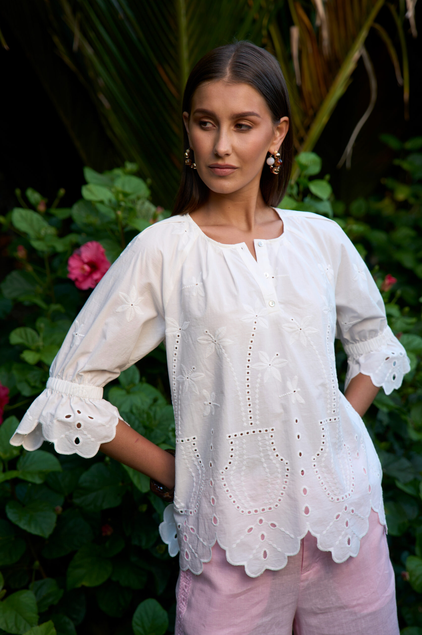 Loobie's Story Dragonfly Top - White