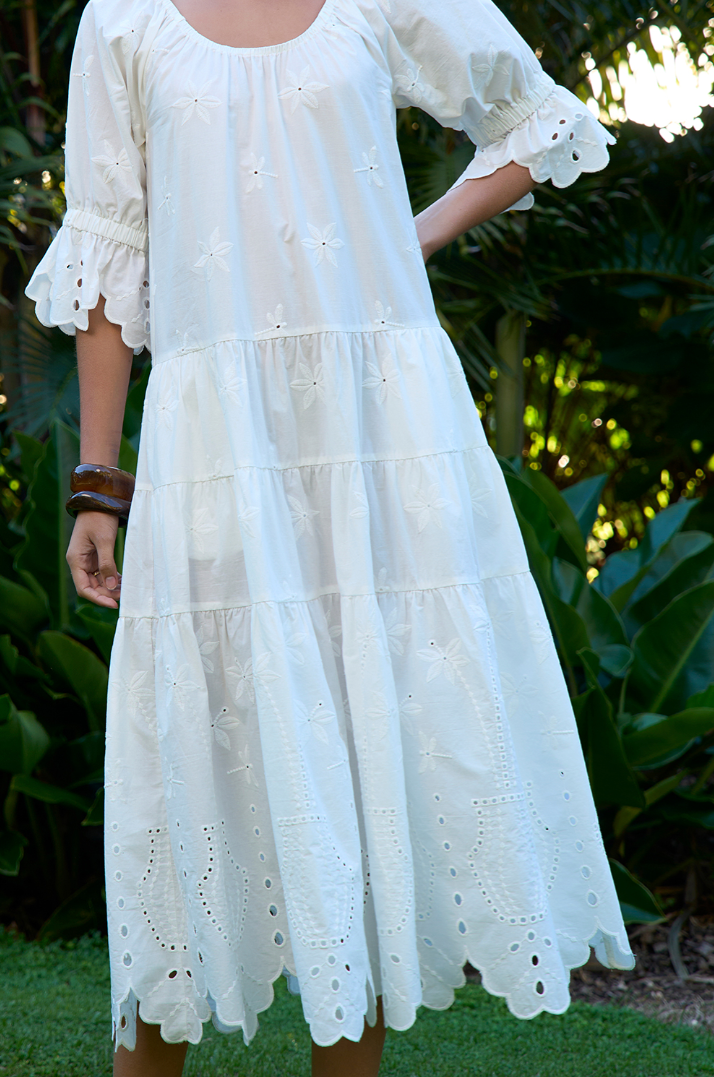 Loobie's Story Dragonfly Dress - White