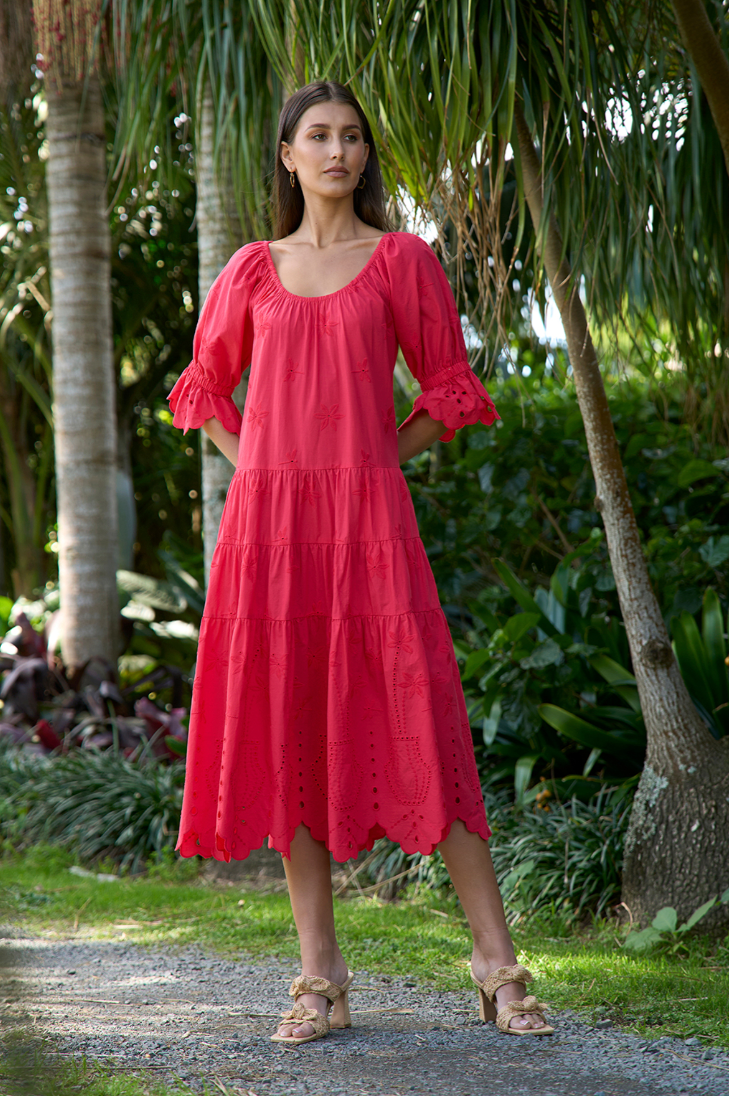 Loobie's Story Dragonfly Dress - Raspberry