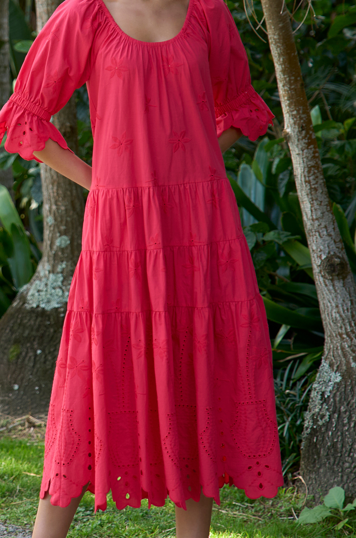 Loobie's Story Dragonfly Dress - Raspberry