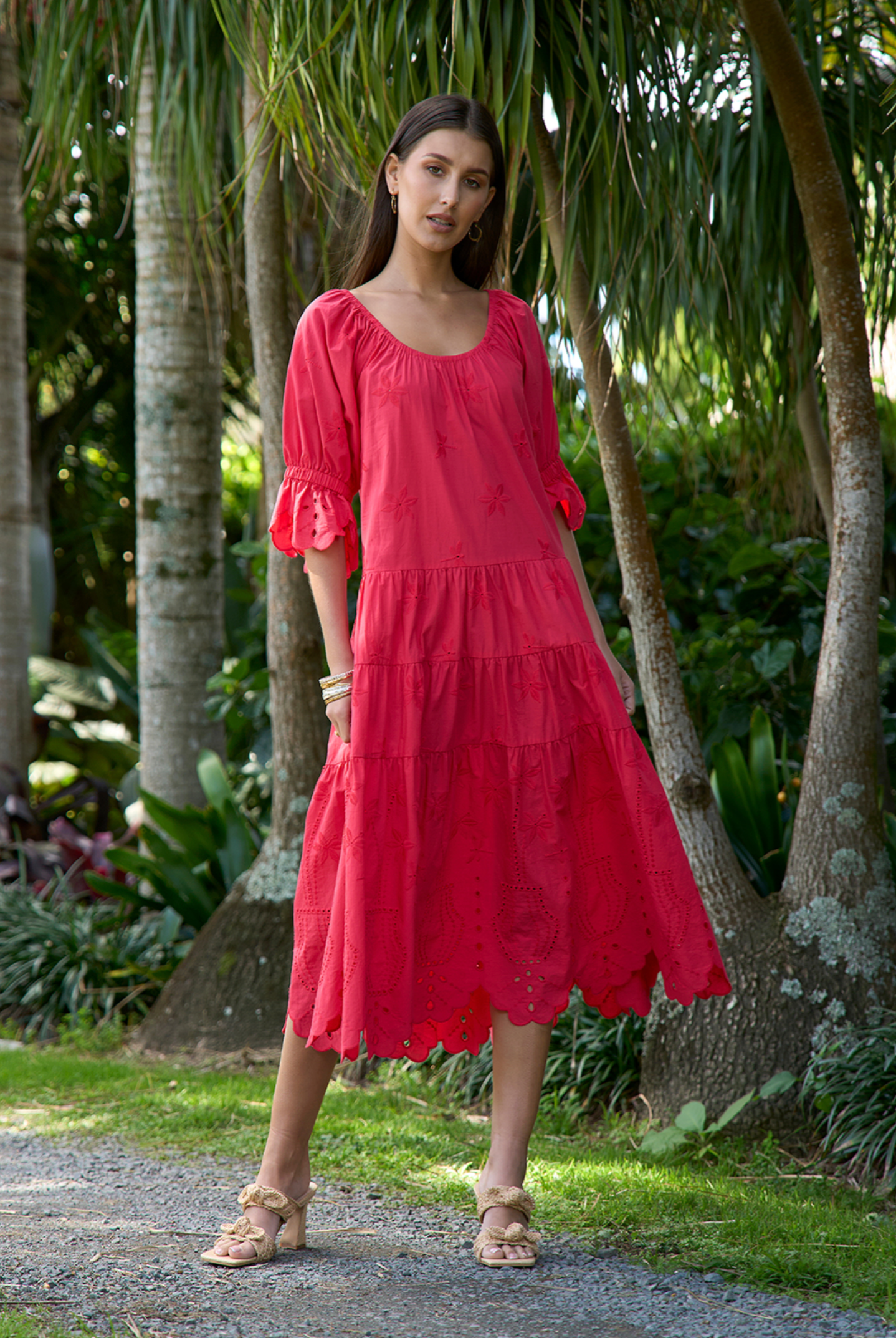 Loobie's Story Dragonfly Dress - Raspberry