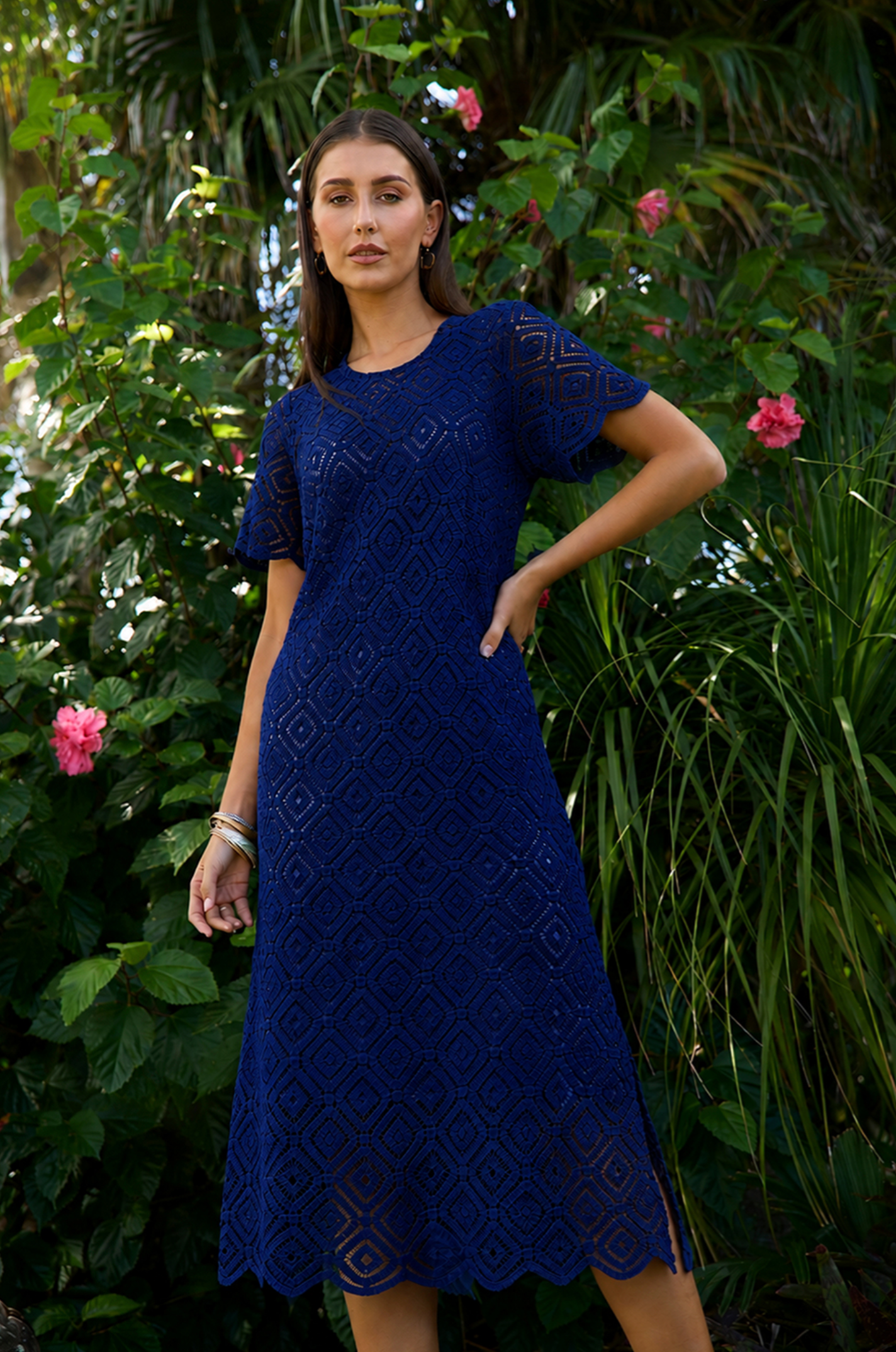 Loobie's Story Lotus Dress - Ink