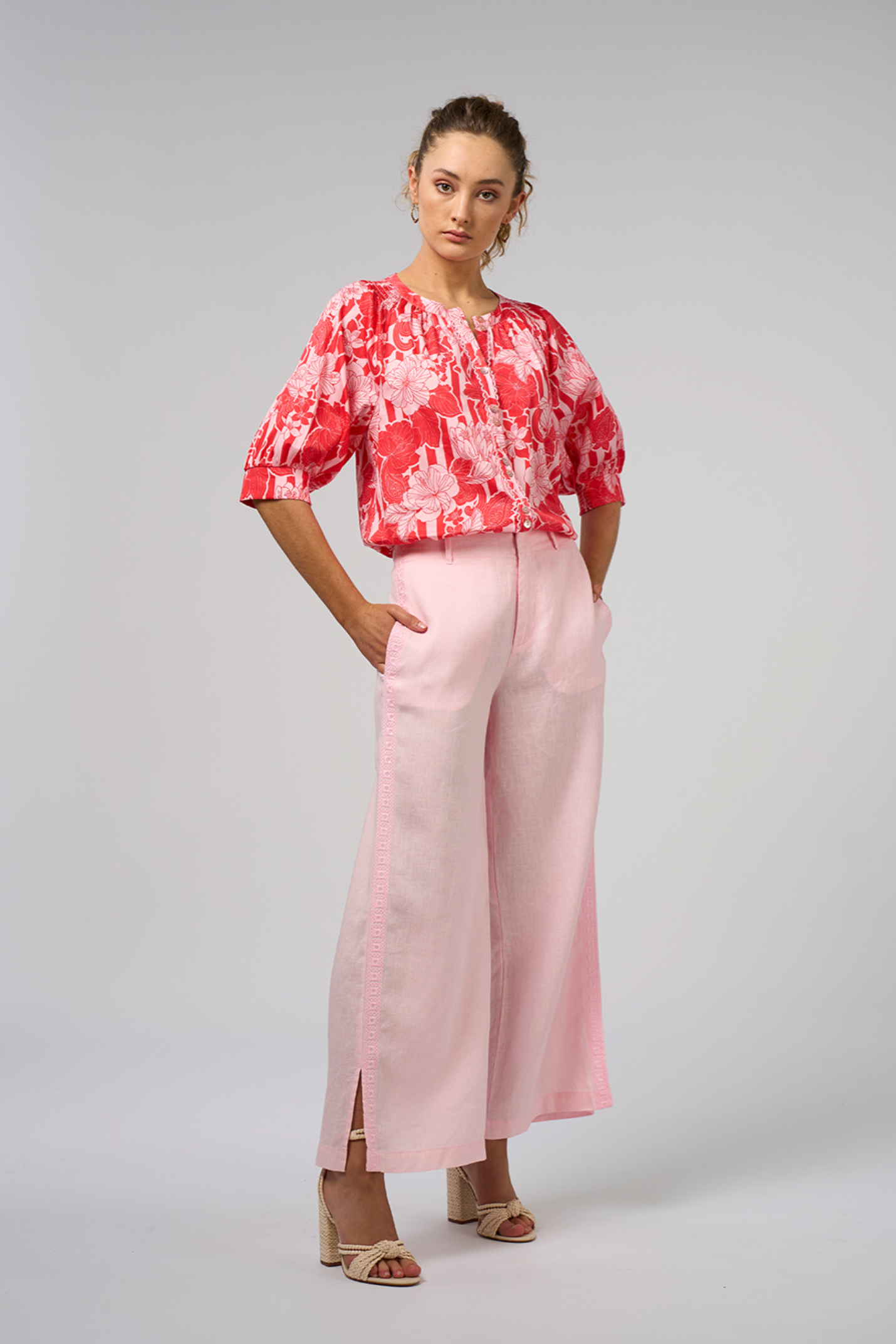 Loobie's Story Sashi Shirt - Watermelon Multi