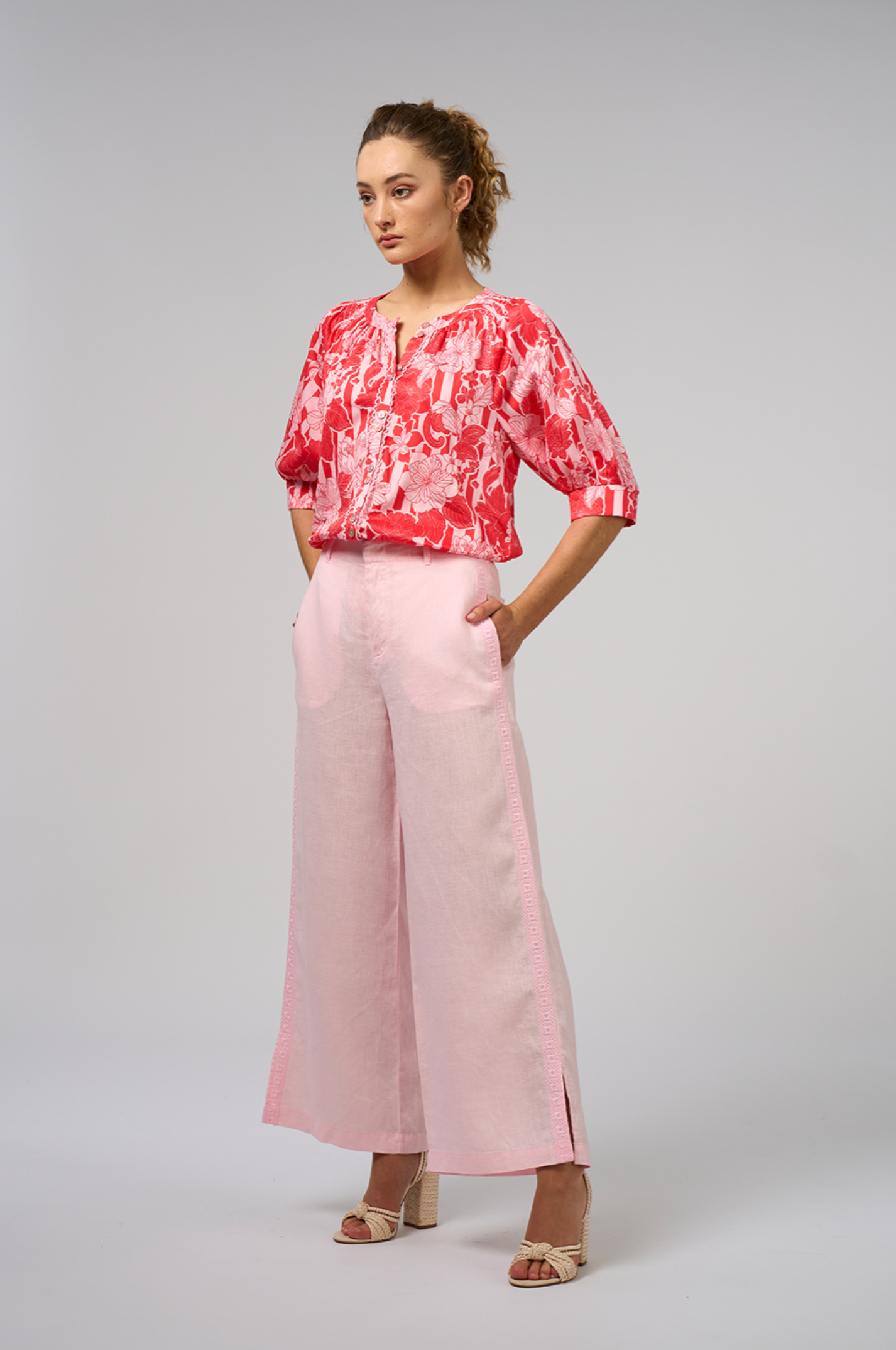 Loobie's Story Sashi Shirt - Watermelon Multi