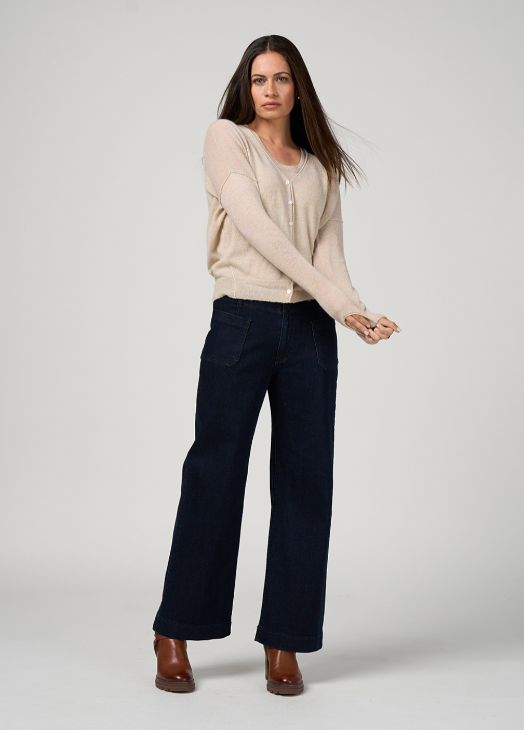Lumira Cardigan Loobie's Story Oyster