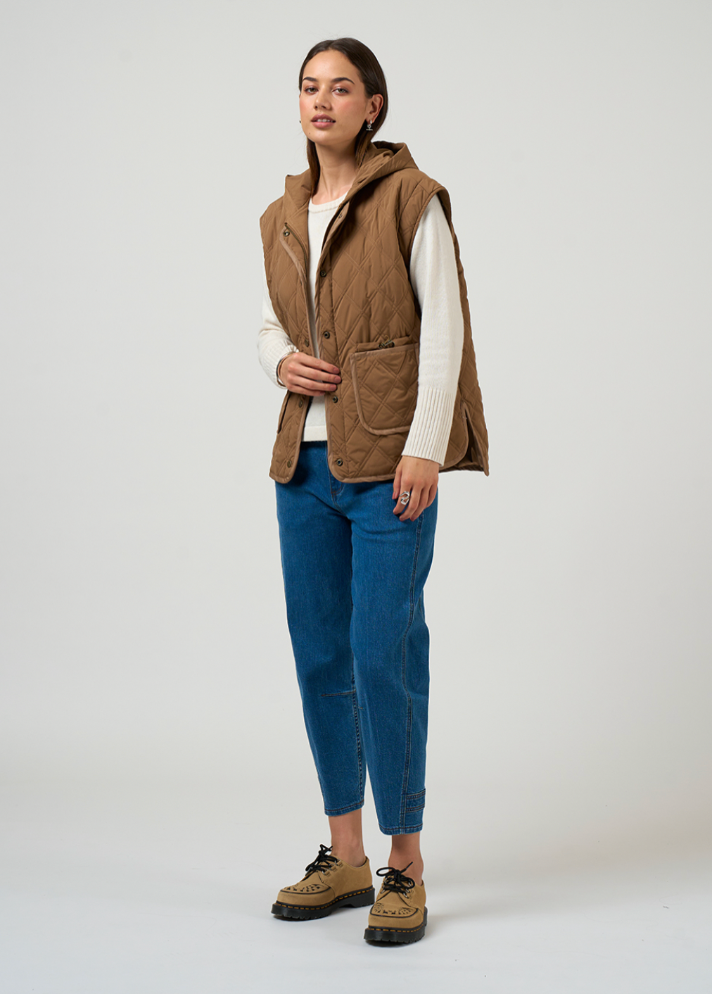 Tetris Jacket Madly Sweetly Mocha