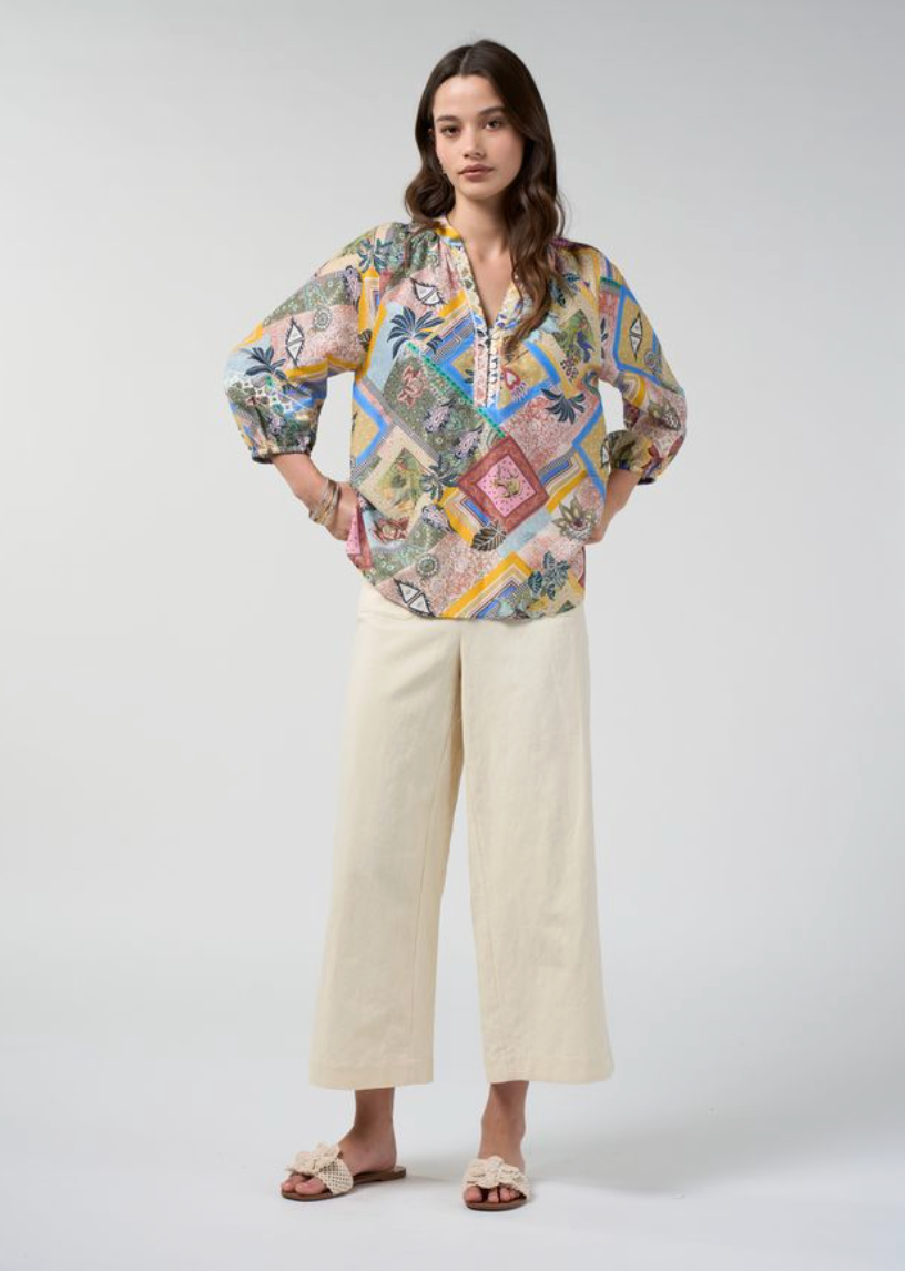 Loobie's Story Ceylon Blouse - Multi