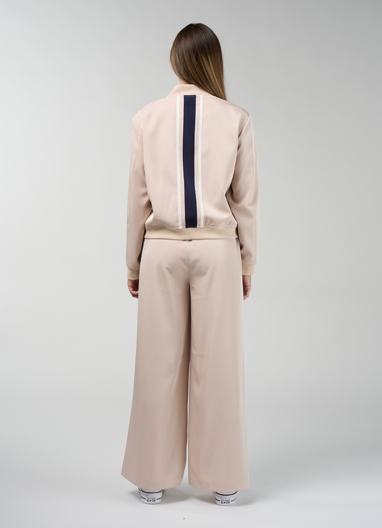 Madly Sweetly Contour Jacket - Stone / Navy