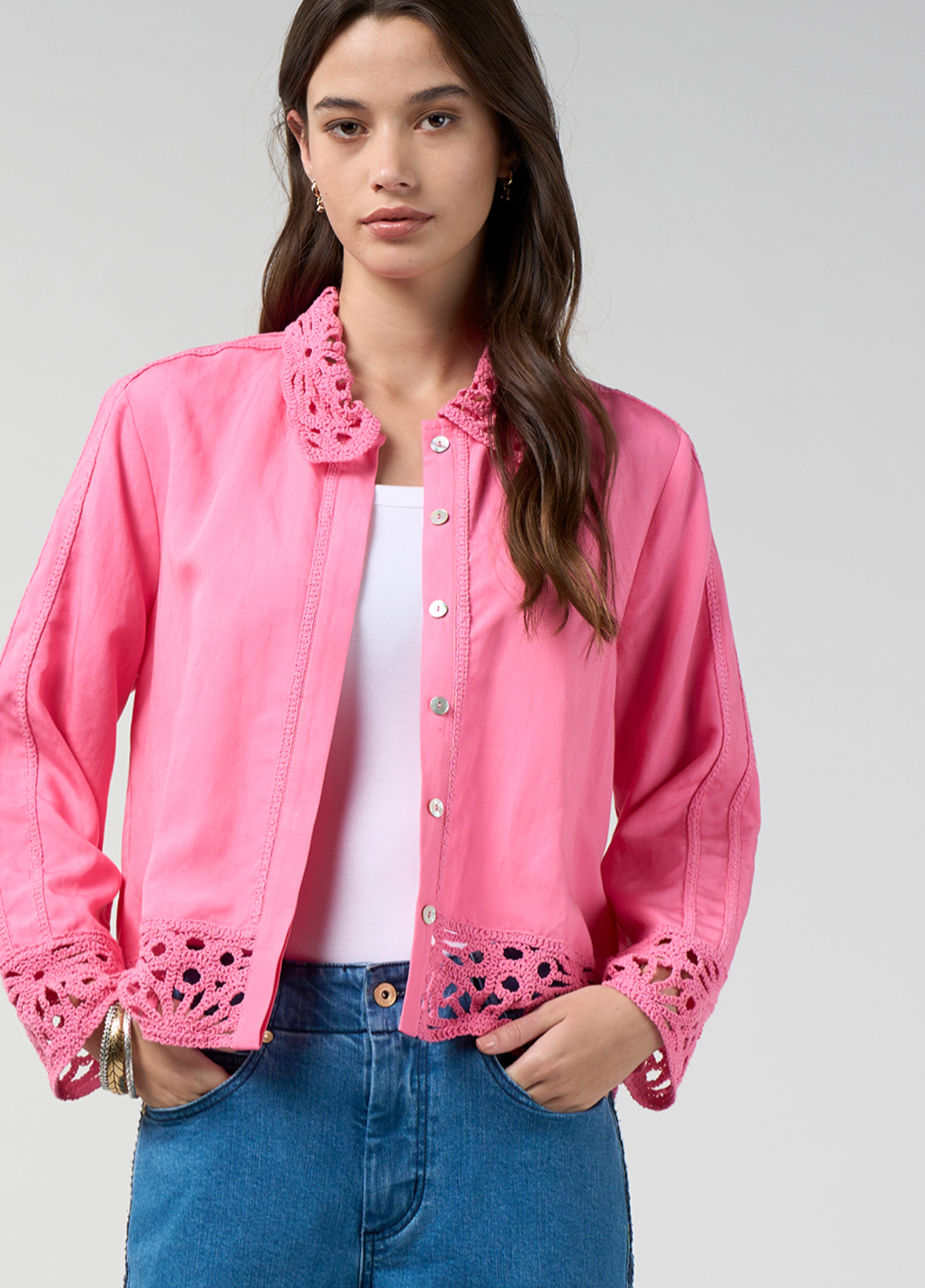 Loobie's Story Meera Jacket - Rose