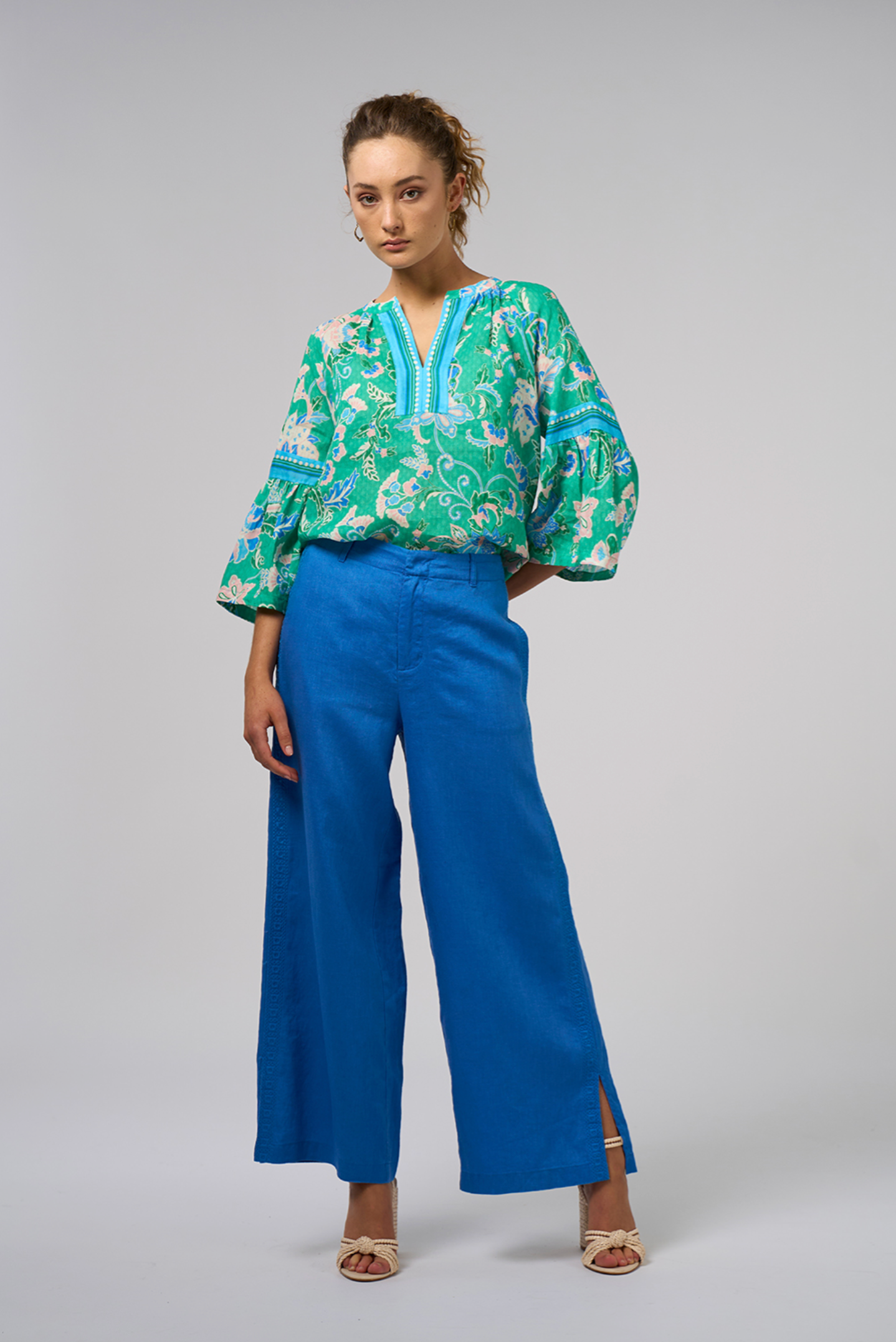 Loobie's Story Firefly Pant - Corfu Blue