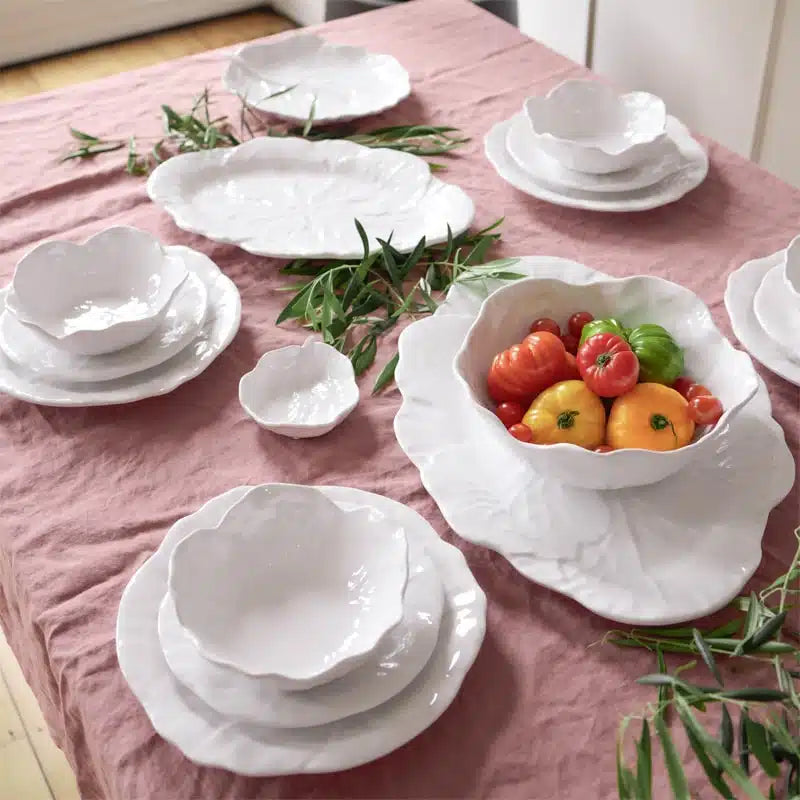 Melamine Cabbage Bowl Medium 27cm White