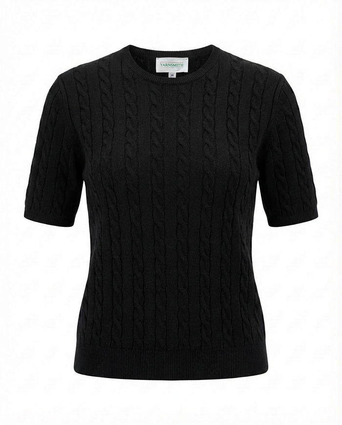 Cable Beryl Yarnsmith Black | Browns Boutique