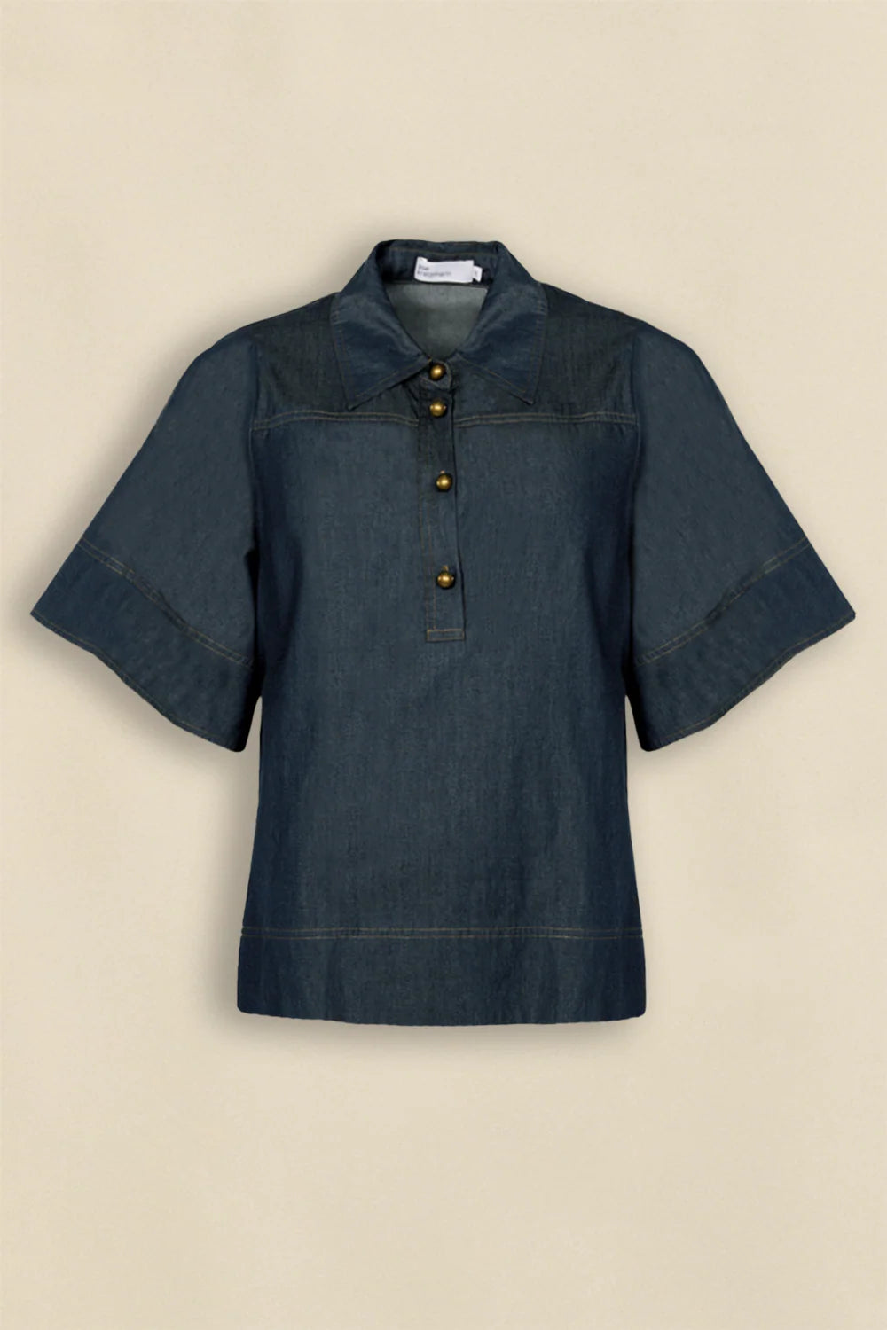 Insinuate Top Dark Chambray Zoe Kratzmann