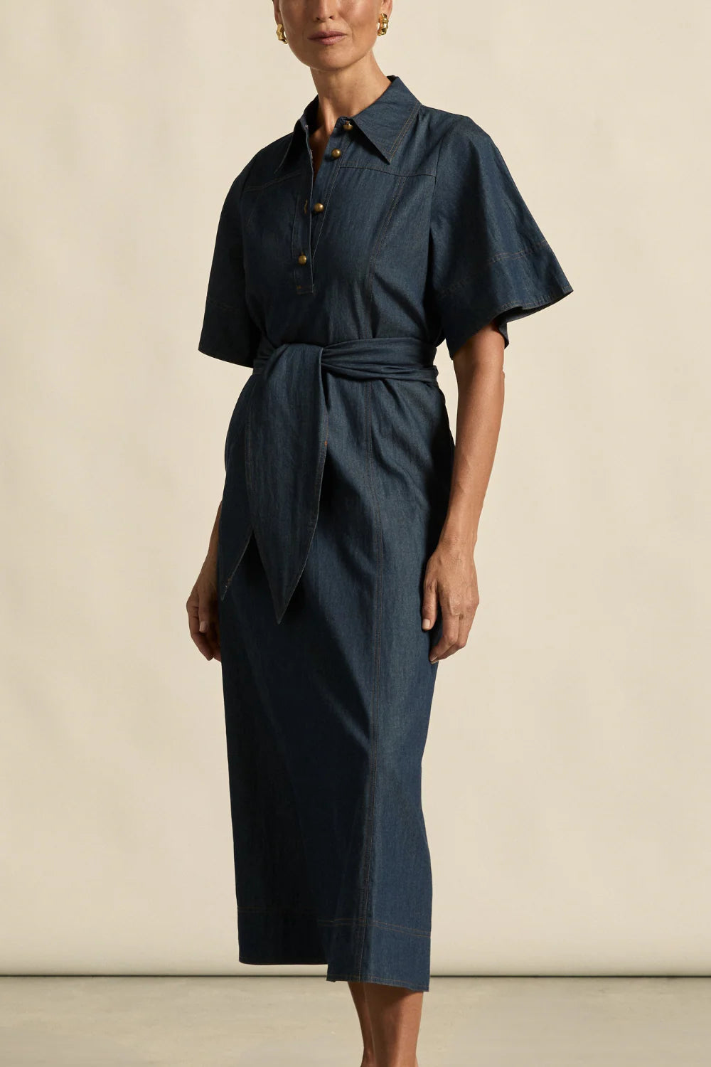 Cameo Dress Zoe Kratzmann Dark Chambray