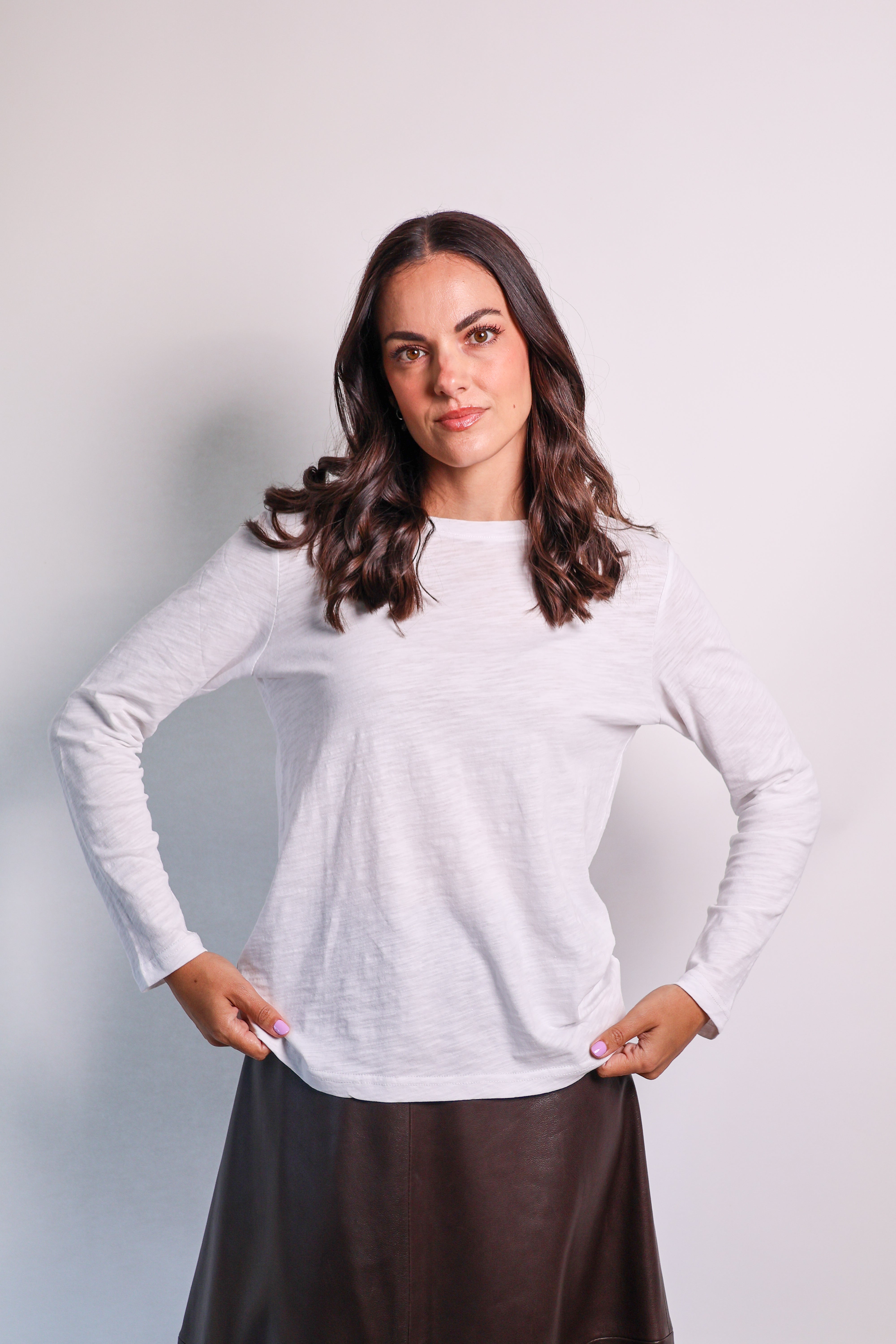 Velveteen Rabbit L/S Lucie Tee White