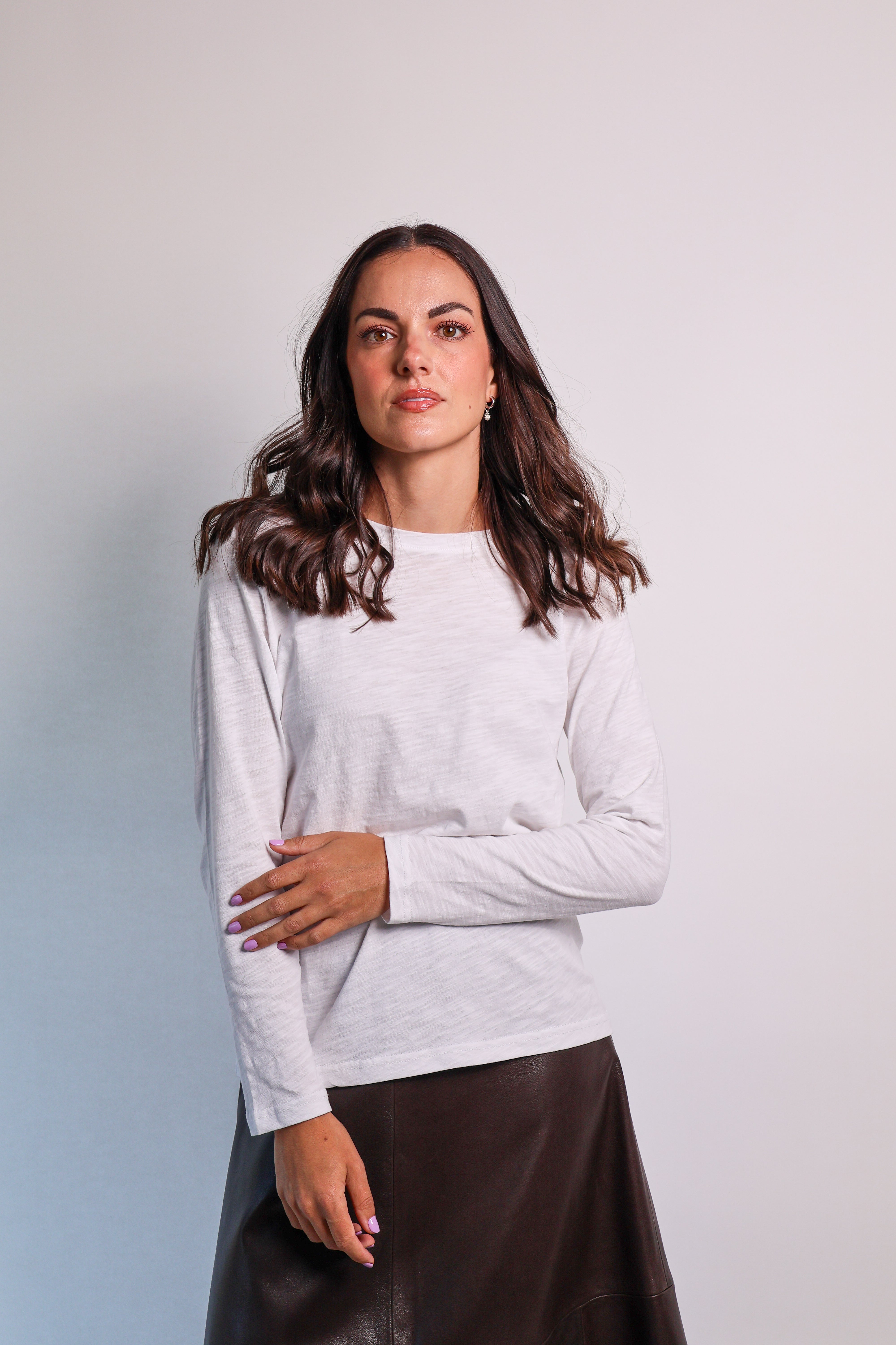 Velveteen Rabbit L/S Lucie Tee White